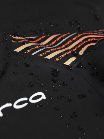 Orca Zeal Squad 4mm Junior Openwater Wetsuit 2025 - Black/Orange
