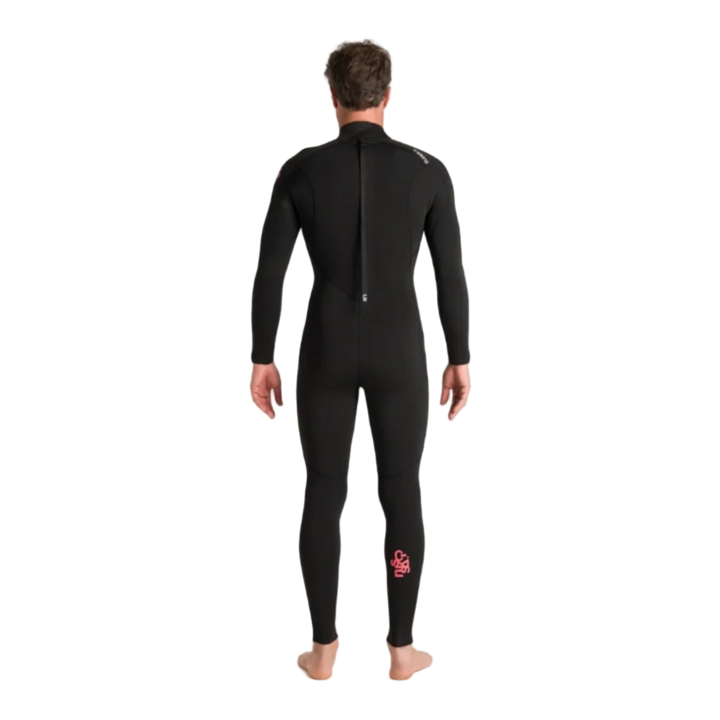 C-Skins NuWave Legend 5/4/3mm Mens GBS Back Zip Winter Wetsuit 2026 - Black/Neon Flare
