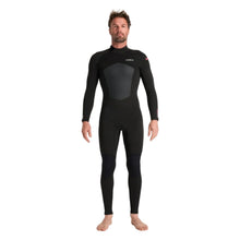 C-Skins NuWave Legend 5/4/3mm Mens GBS Back Zip Winter Wetsuit 2026 - Black/Neon Flare