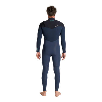 C-Skins NuWave ReWired 3/2mm Mens GBS Chest Zip Wetsuit 2026 - Bluestone / Black