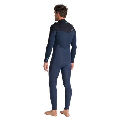 C-Skins NuWave ReWired 3/2mm Mens GBS Chest Zip Wetsuit 2026 - Bluestone / Black