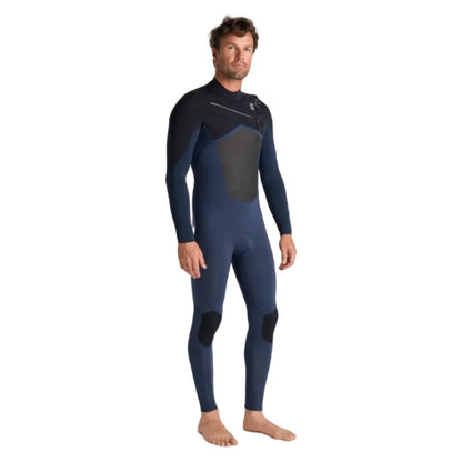 C-Skins NuWave ReWired 3/2mm Mens GBS Chest Zip Wetsuit 2026 - Bluestone / Black