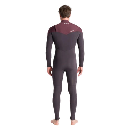 C-Skins NuWave ReWired 4/3mm Men's Chest Zip Wetsuit 2025 - Meteor/Meteor X/Rust X