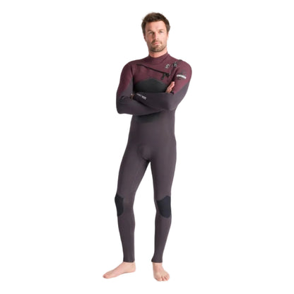 C-Skins NuWave ReWired 4/3mm Men's Chest Zip Wetsuit 2025 - Meteor/Meteor X/Rust X
