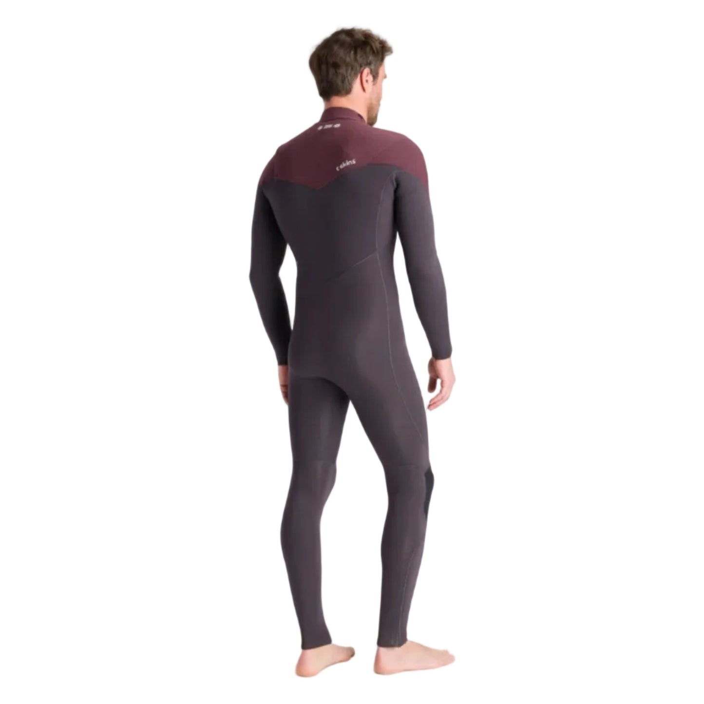 C-Skins NuWave ReWired 4/3mm Men's Chest Zip Wetsuit 2025 - Meteor/Meteor X/Rust X