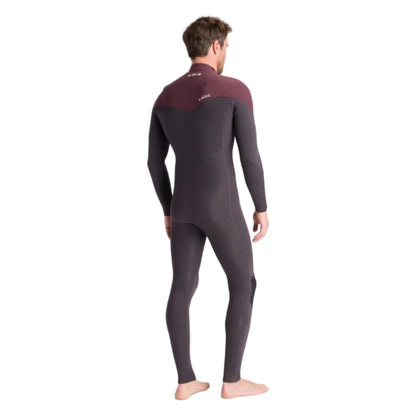 C-Skins NuWave ReWired 4/3mm Men's Chest Zip Wetsuit 2025 - Meteor/Meteor X/Rust X