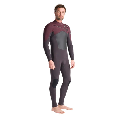C-Skins NuWave ReWired 4/3mm Men's Chest Zip Wetsuit 2025 - Meteor/Meteor X/Rust X