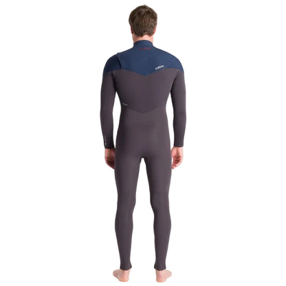 C-Skins NuWave ReWired 5/4mm Mens GBS Chest Zip Winter Wetsuit 2026 - Meteor X / Bluestone X