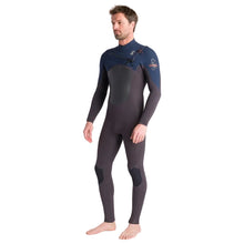 C-Skins NuWave ReWired 5/4mm Mens GBS Chest Zip Winter Wetsuit 2026 - Meteor X / Bluestone X
