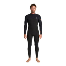 C-Skins NuWave Session 3/2mm Mens GBS Back Zip Wetsuit in Black / Warm Red