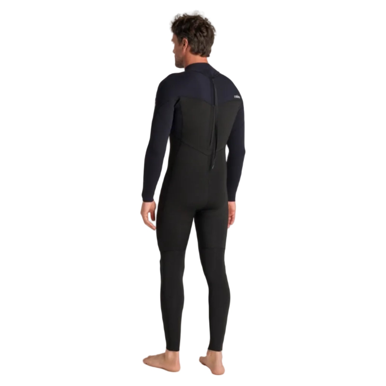 C-Skins NuWave Session 3/2mm Mens GBS Back Zip Wetsuit 2026 - Black / Warm Red