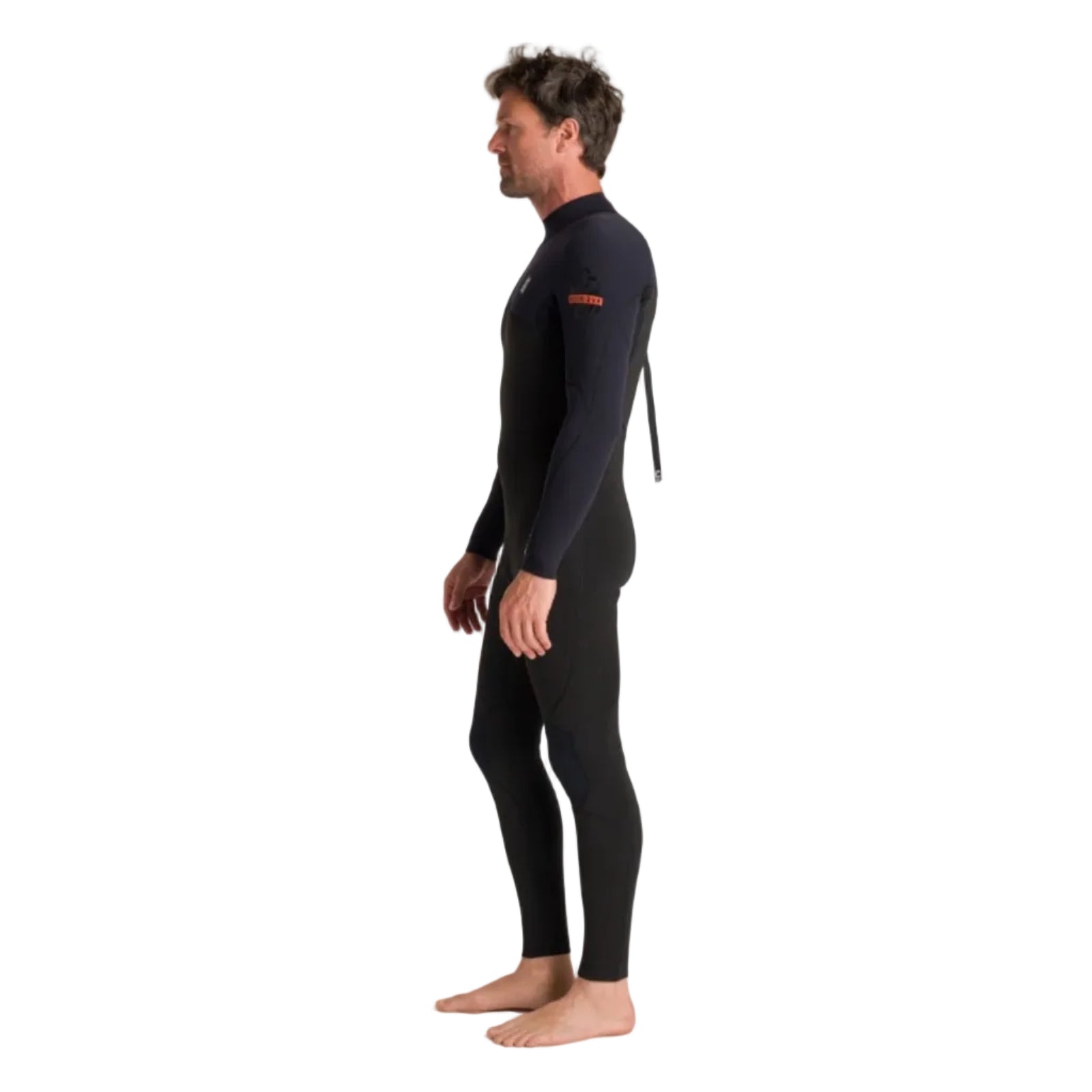 C-Skins NuWave Session 3/2mm Mens GBS Back Zip Wetsuit 2026 - Black / Warm Red