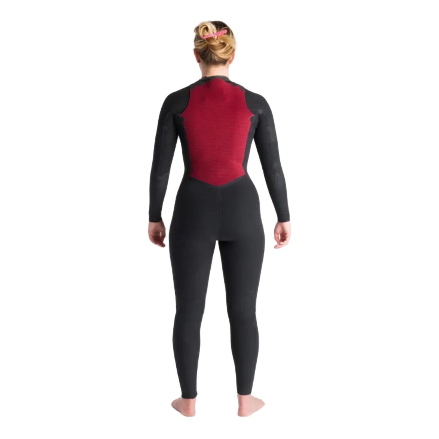 C-Skins NuWave Solace 5/4/3mm Women's Chest Zip Wetsuit - Black / Bluestone / Cool Green