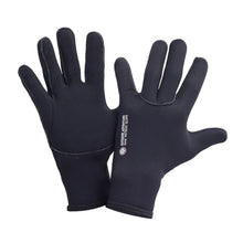 Outdoor Adventure 3mm Wetsuit Gloves - Black - Full View
