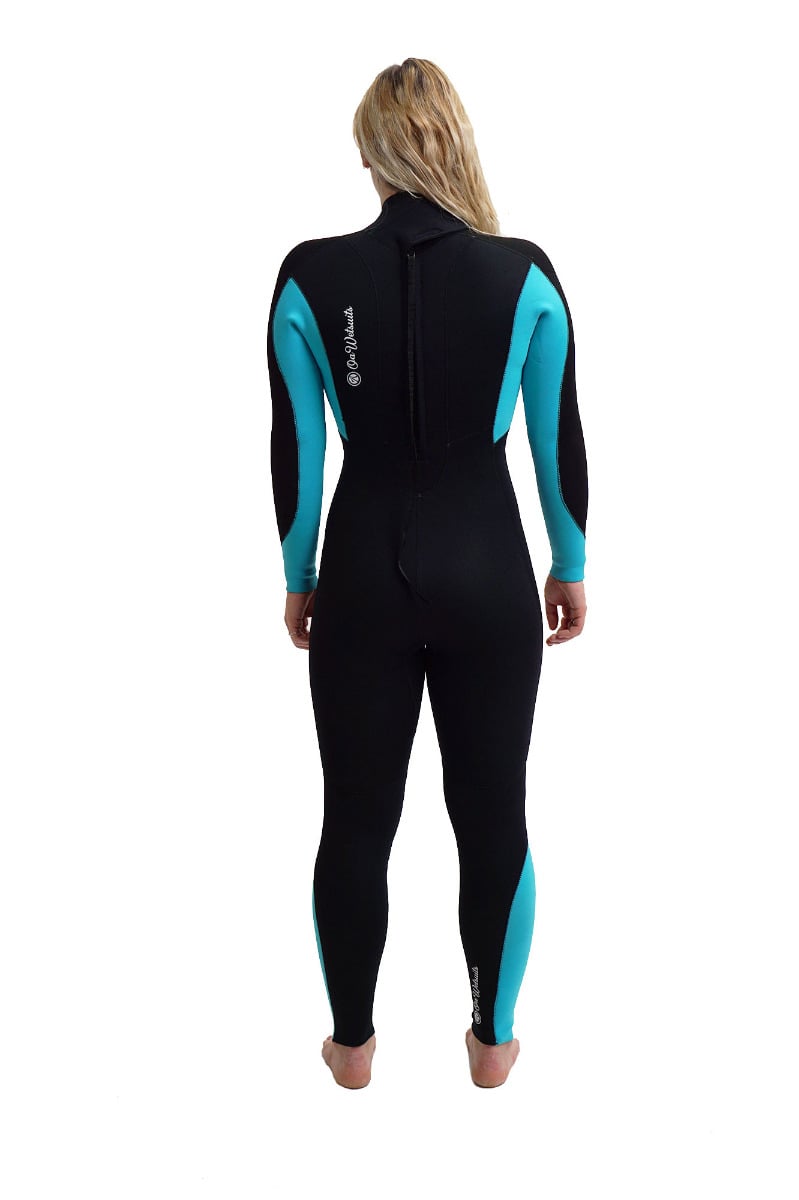 OA Hype 4/3mm Women's Back Zip Wetsuit - Black