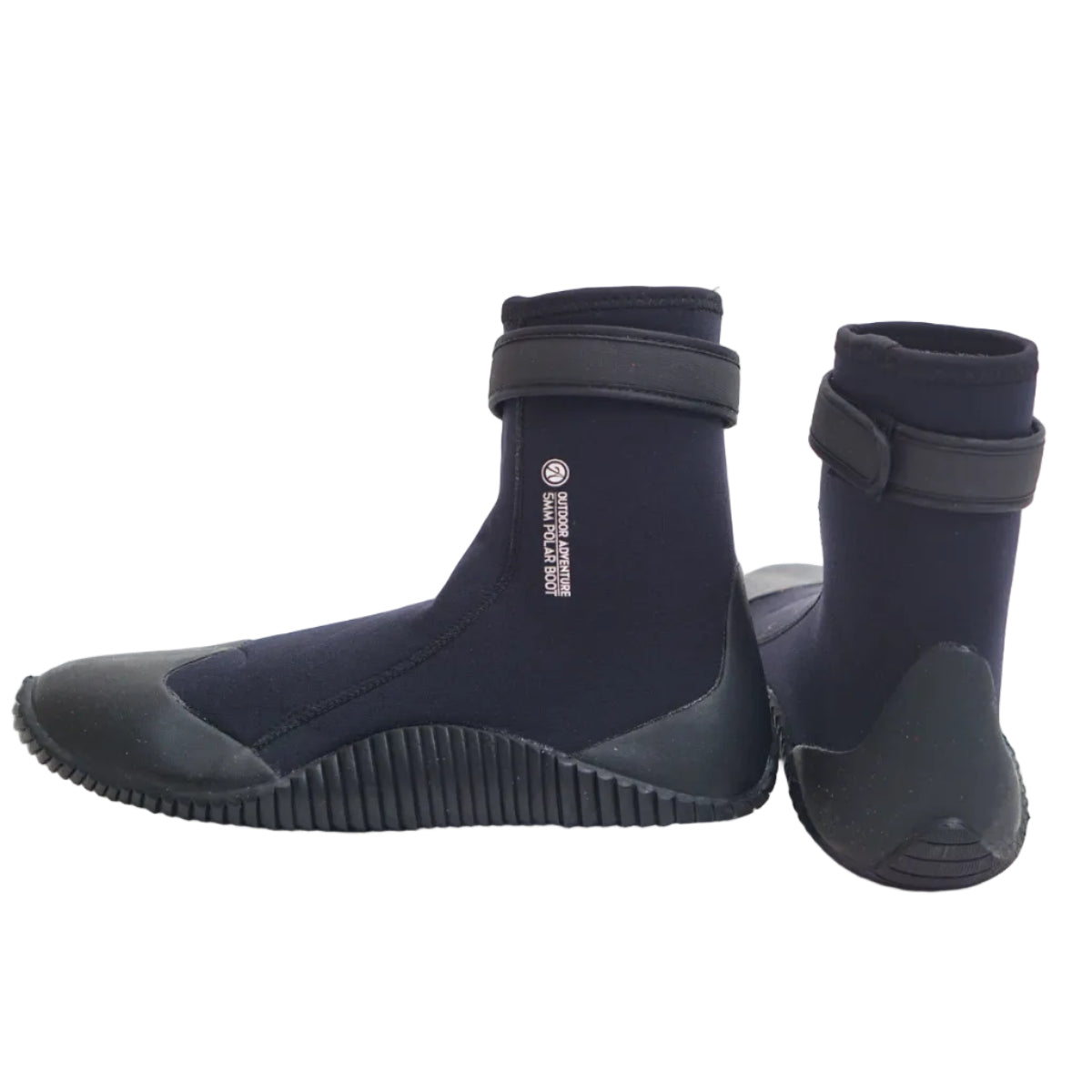 Outdoor Adventure Polar 5mm Wetsuit Boots - Black