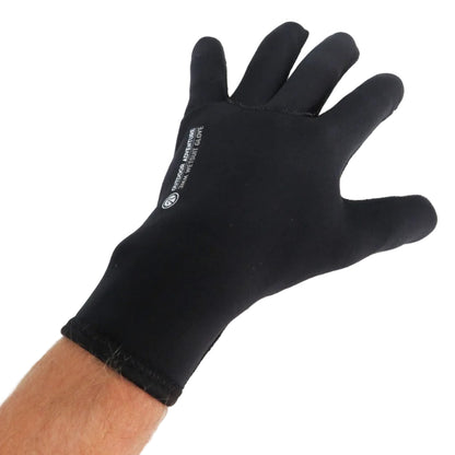Outdoor Adventure 3mm Wetsuit Gloves - Black -  Gloves on