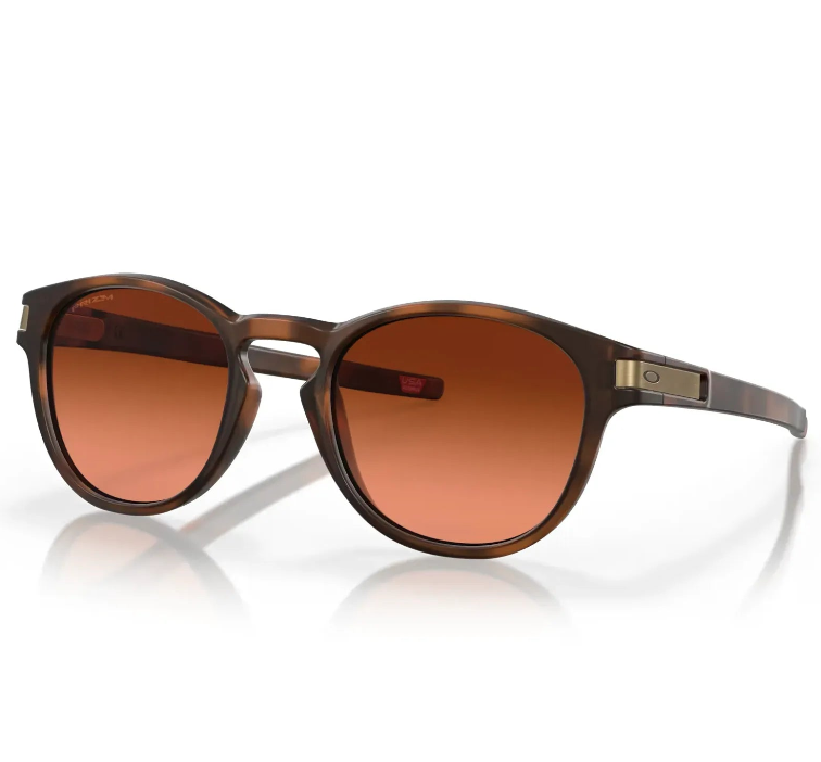 Oakley Latch Sunglasses - Matte Brown / Tortoise / Prizm Brown Gradient
