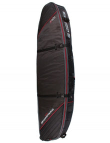 Ocean and Earth Quad Wheel 7ft6 Shortboard Board Cover 2021 - Black - Full View