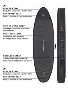 Ocean & Earth Hypa 10mm Double Shortboard Bag