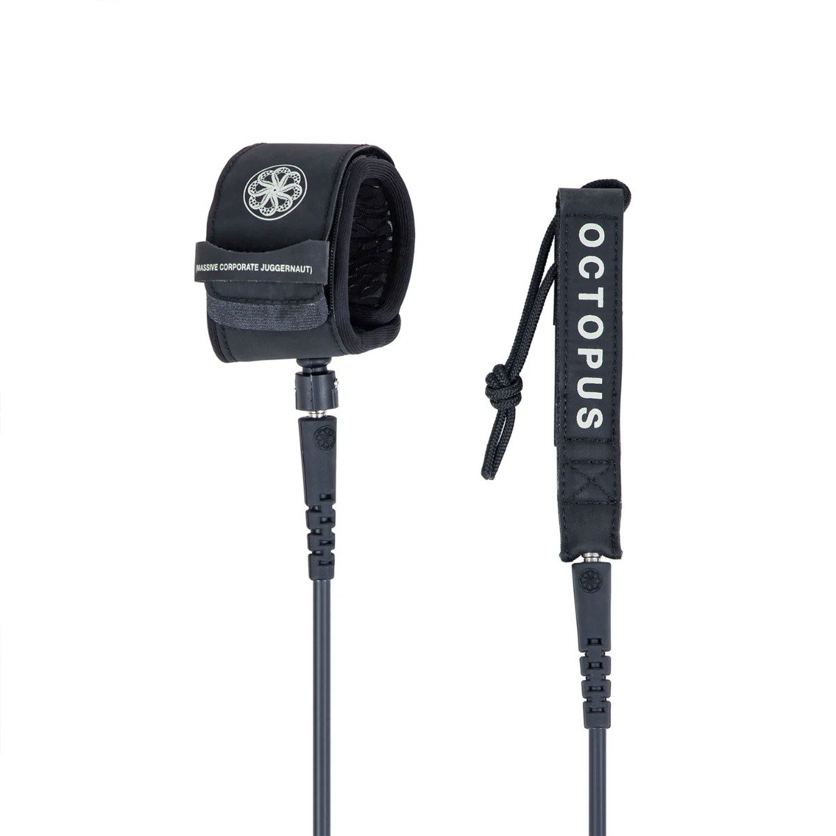 OCTOPUS Mission Control Surf Leash - Black