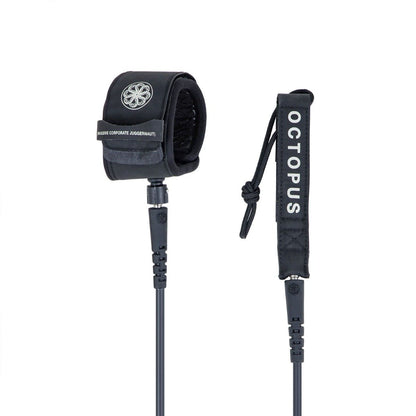 OCTOPUS Mission Control Surf Leash - Black