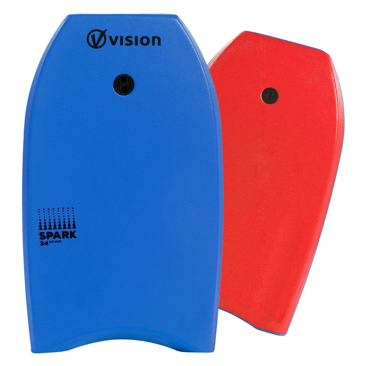 Vision Spark 27" Bodyboard - Blue/Red - Full View