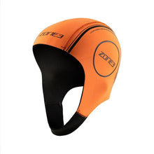 Zone3 Neoprene Swim Cap - HI VIS Orange