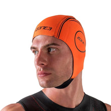 ZONE3 Neoprene Swim Cap - Hi Vis Orange