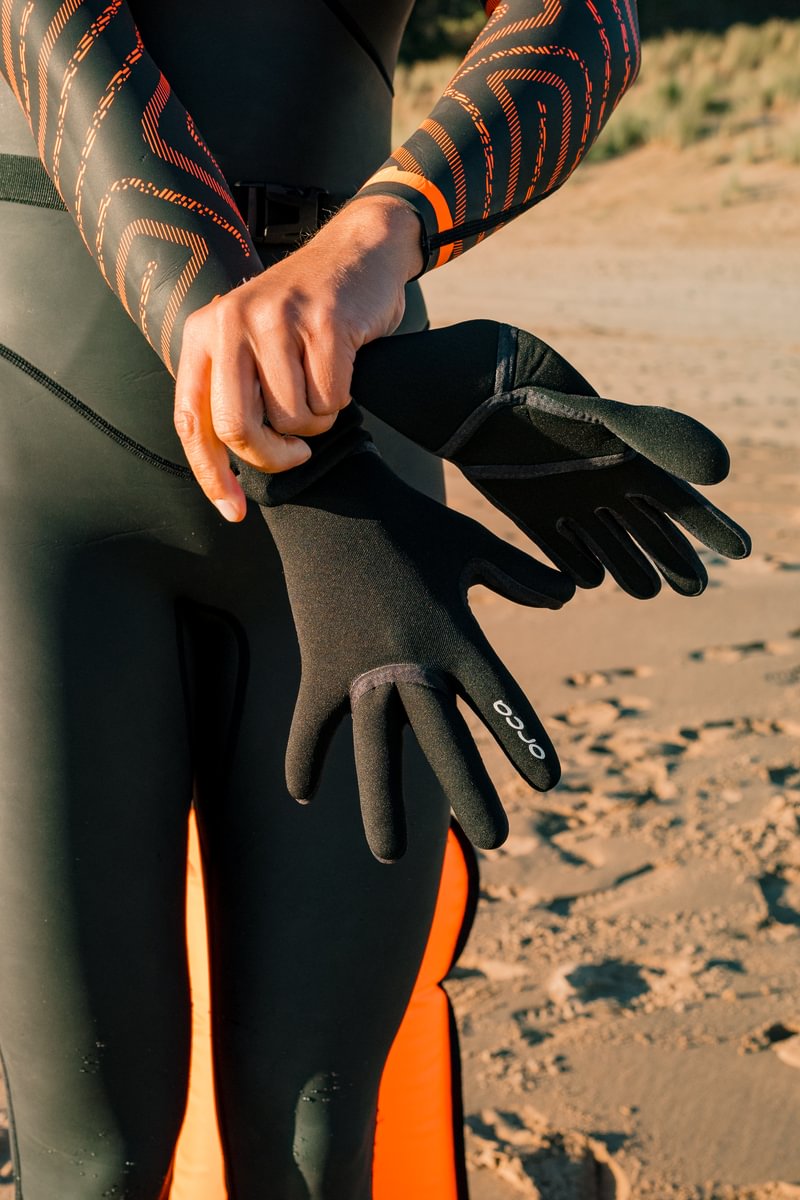 Orca Openwater Core 2mm Women's Wetsuit Gloves - Black