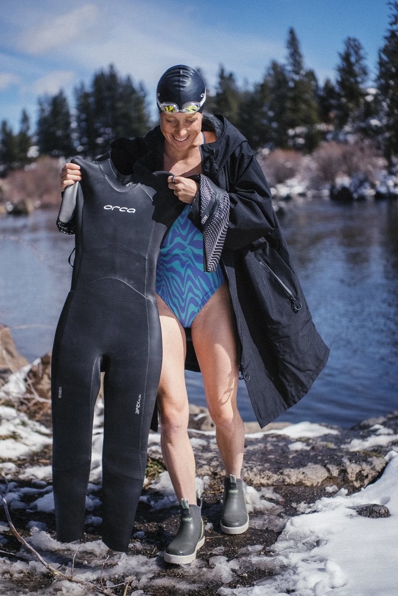 Orca Thermal Parka Changing Robe - Black
