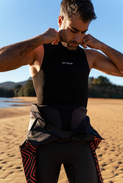 Orca Heat Seeker Thermal Swim Vest - Black