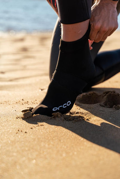 Orca Openwater Swim Socks - Black
