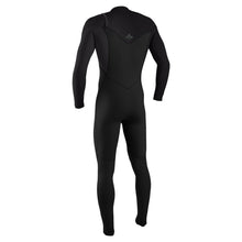 O'Neill Hyperfreak Wind 4/3+mm Chest Zip Wetsuit 2026 - Black / Tempered Steel