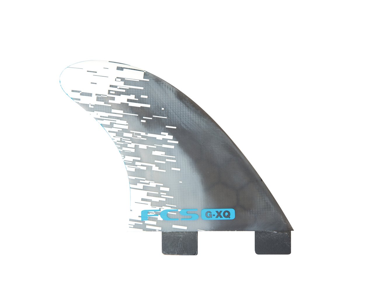 FCS PC-5 Quad Fins - Medium - Blue Smoke