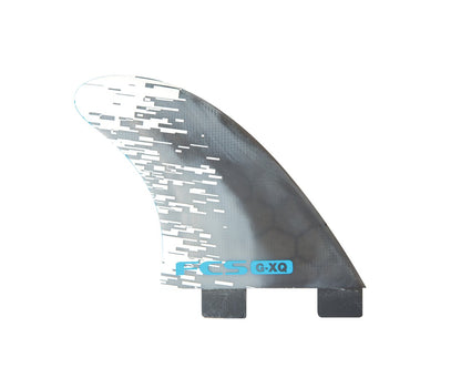 FCS PC-5 Quad Fins - Medium - Blue Smoke