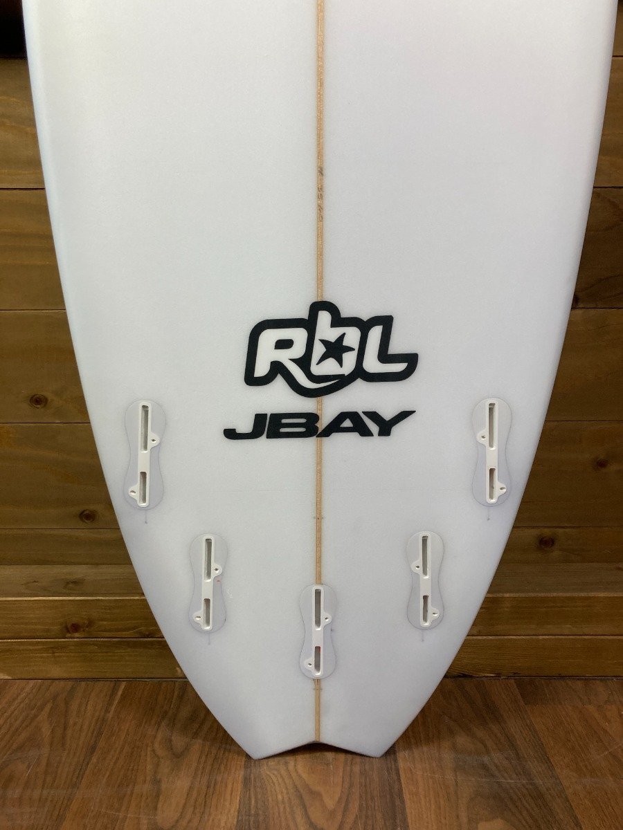 Rebel Hybrid Shortboard Surfboard - White