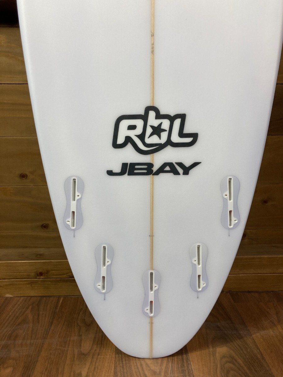 Rebel Bean Surfboard - White