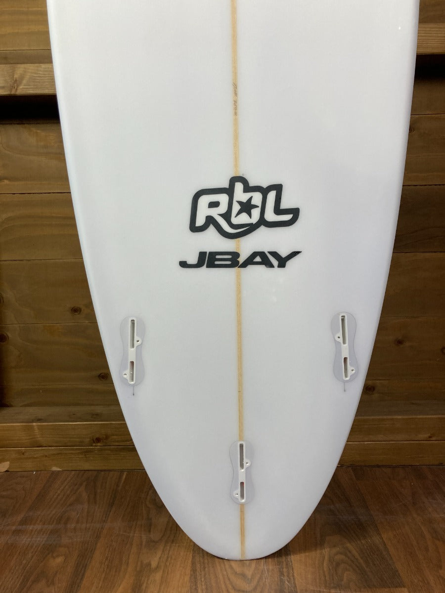 Rebel Mini Mal Surfboard - White