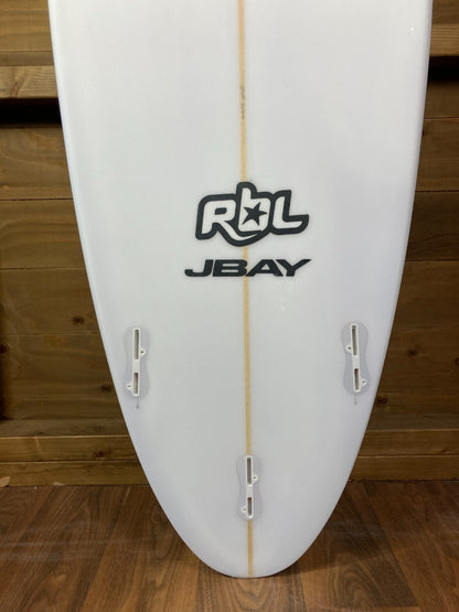 Rebel Mini Mal Surfboard - White