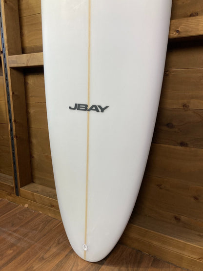 Rebel Mini Mal Surfboard - White