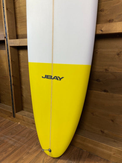 Rebel Mini Mal Surfboard - Yellow Tail Dip