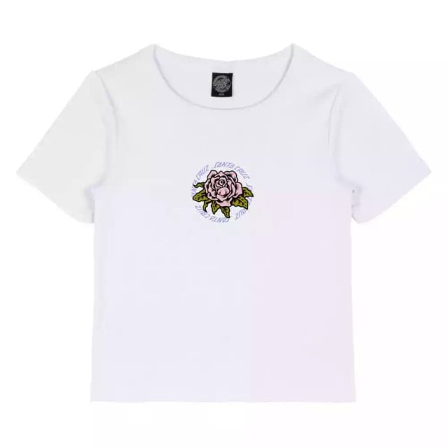 Santa Cruz Ringed Arrangement Womens T-Shirt - White