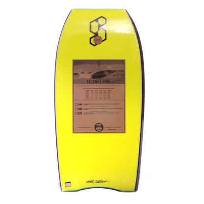 Science 44 Pipe Stringer Bodyboard - Aqua back