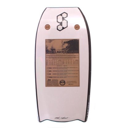 Science 41 Pocket PE Bat Tail Bodyboard - Aqua back
