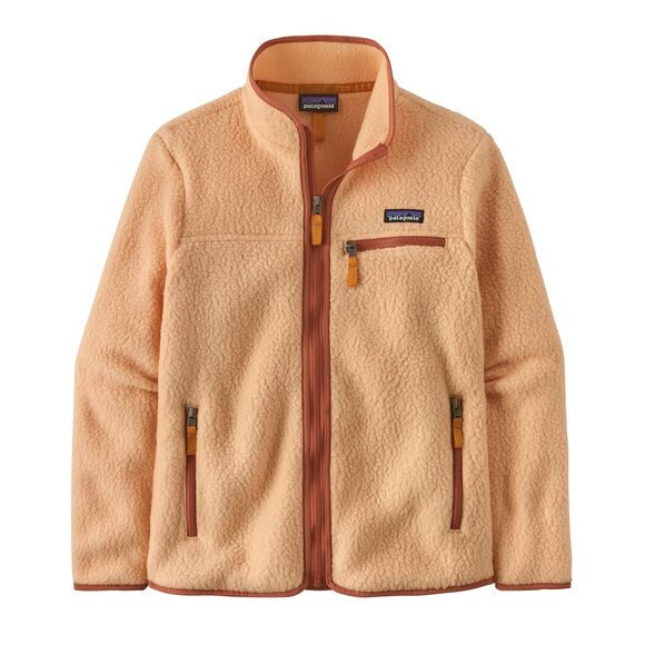 Patagonia Womens Retro Pile Jacket in Sandy Melon