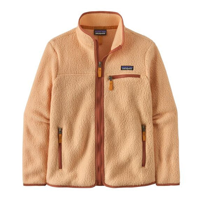 Patagonia Womens Retro Pile Jacket in Sandy Melon