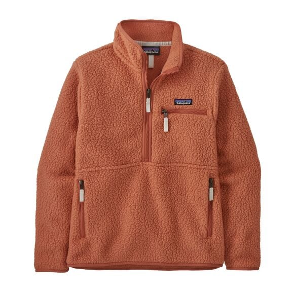 Patagonia Womens Retro Pile Marsupial Fleece in Sienna Clay
