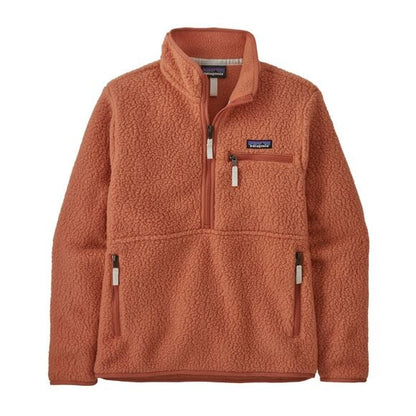 Patagonia Womens Retro Pile Marsupial Fleece in Sienna Clay