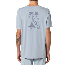 Sorted Surf Shop Unisex Purple Palm in Vintage Blue